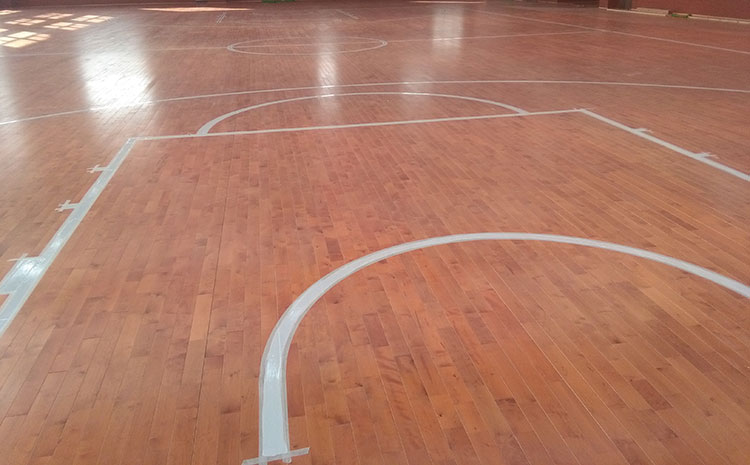 內蒙古硬木企口實木運動地板多少錢一平米