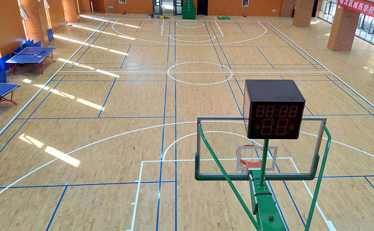 硬木企口運動體育地板怎么保養？